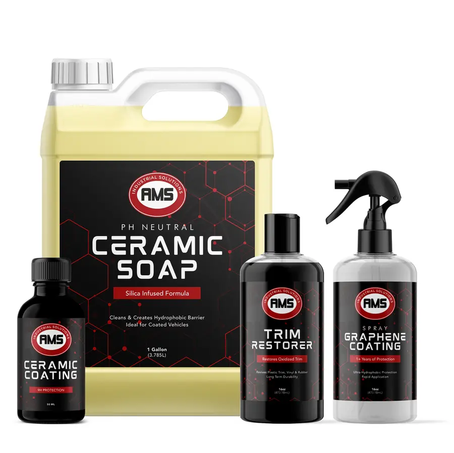 Productos cerámicos AMS, incluyendo Ceramic Soap