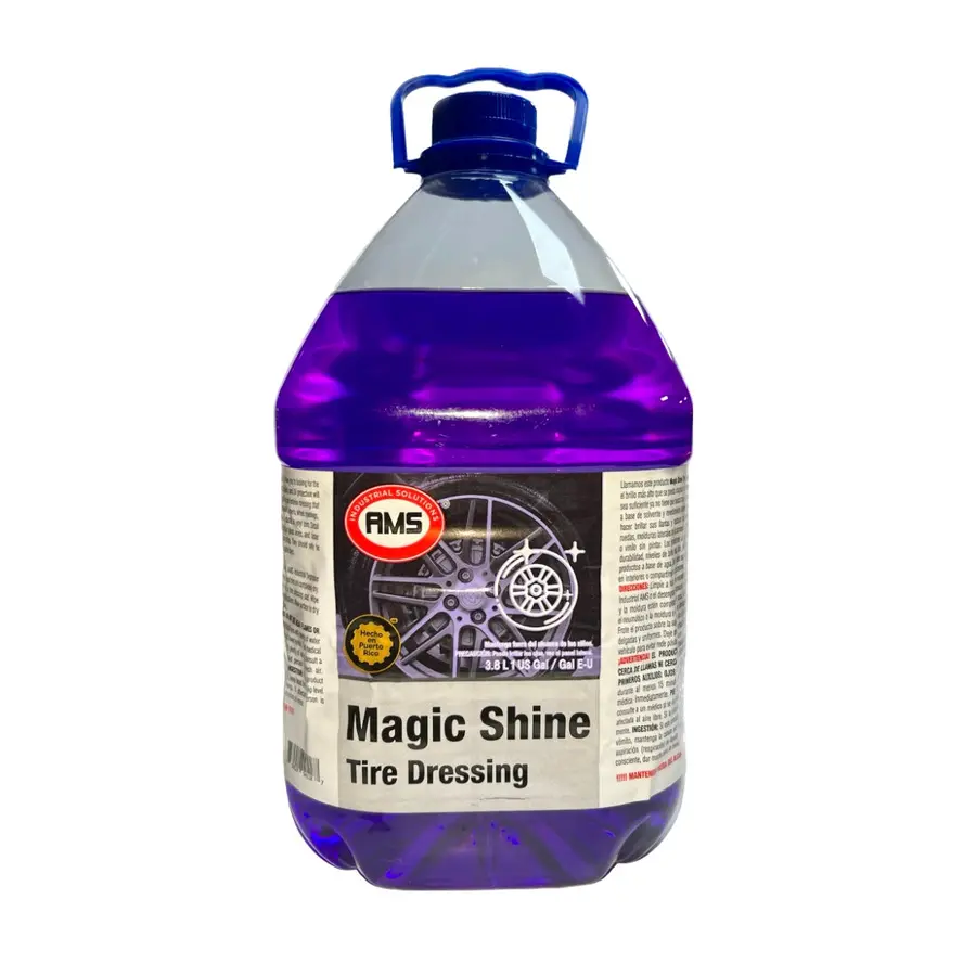 Envase de AMS Magic Shine Tire Dressing